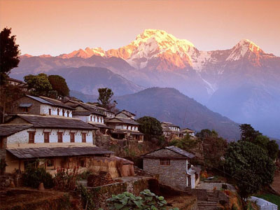 Village tour in Nepal  » Click to zoom ->