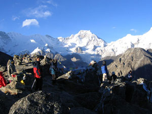Gokyo Renjo la pass trekking  » Click to zoom ->