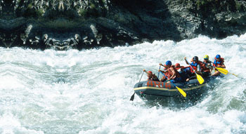 Rafting in Nepal