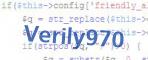 verification code